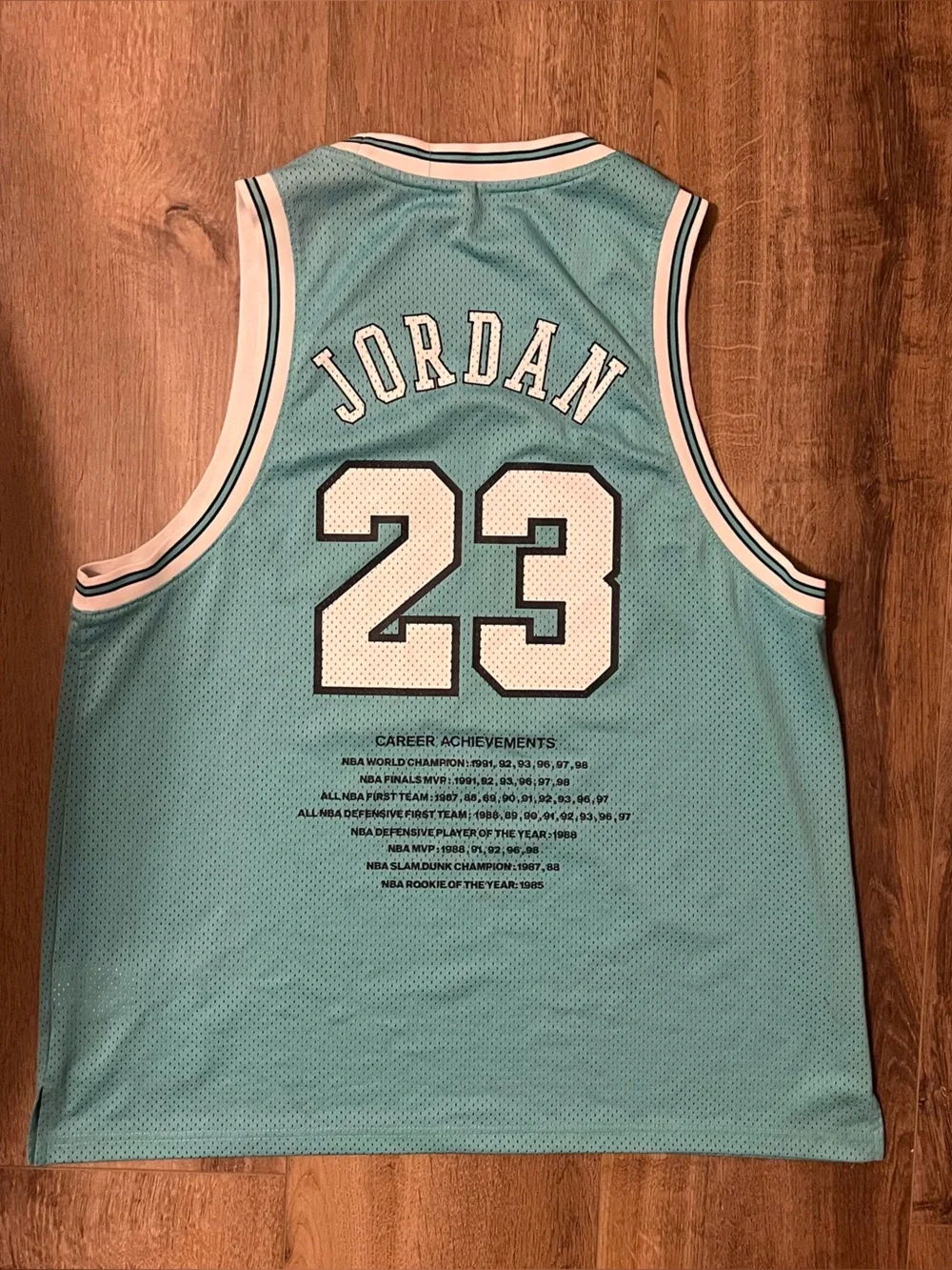 Jordan jersey aqua